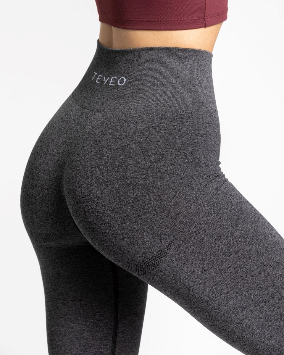 TEVEO Classy Leggings Tmavo Siva | 190628-QHI