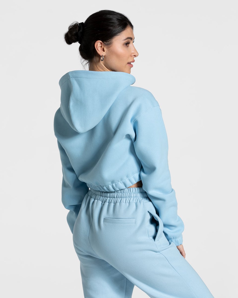 TEVEO College Zip Hoodie Modre | 508193-HOW