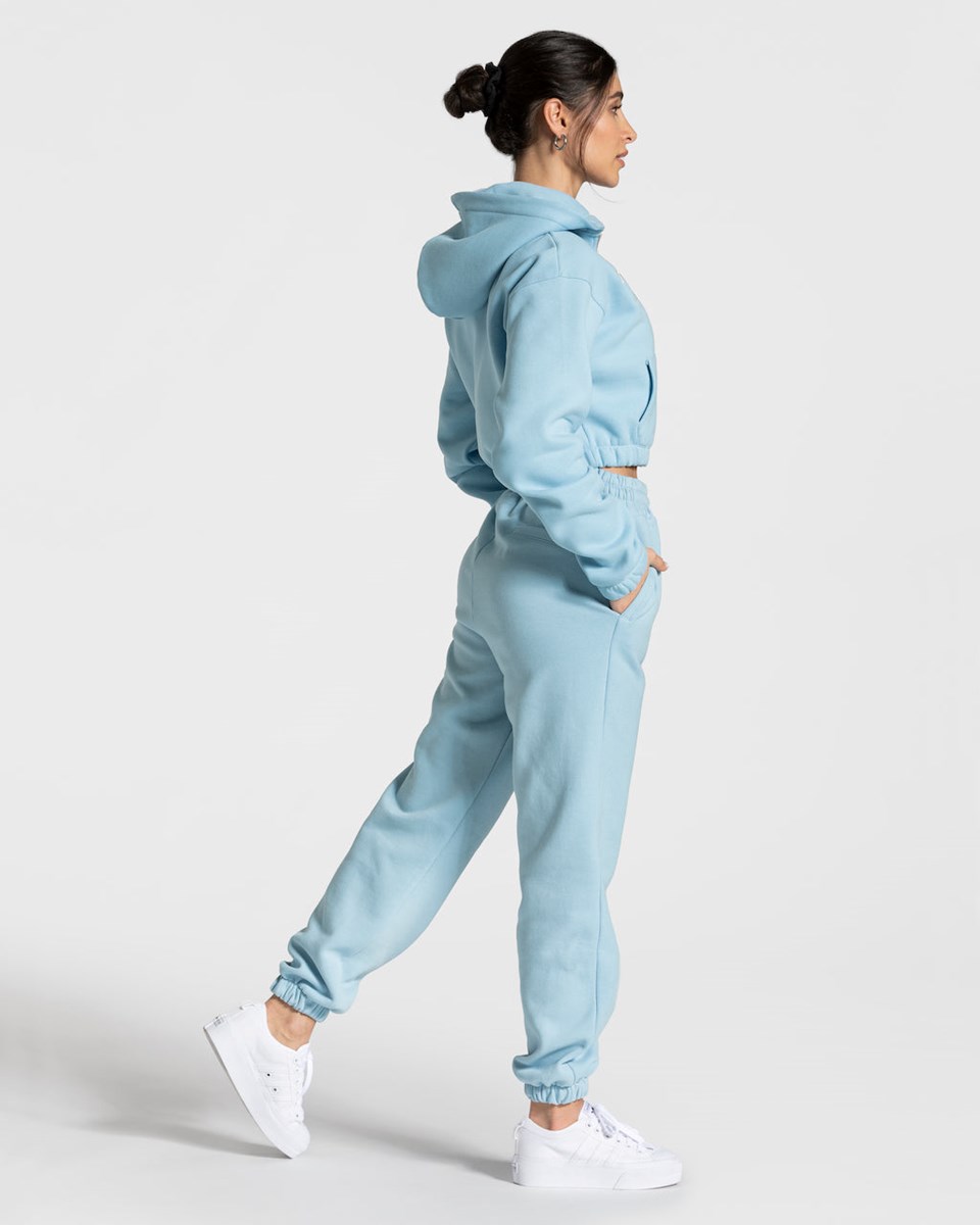 TEVEO College Zip Hoodie Modre | 508193-HOW