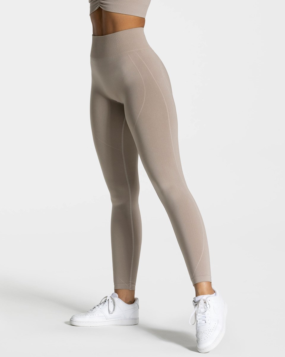 TEVEO Focus Scrunch Leggings Dust | 289504-JSC