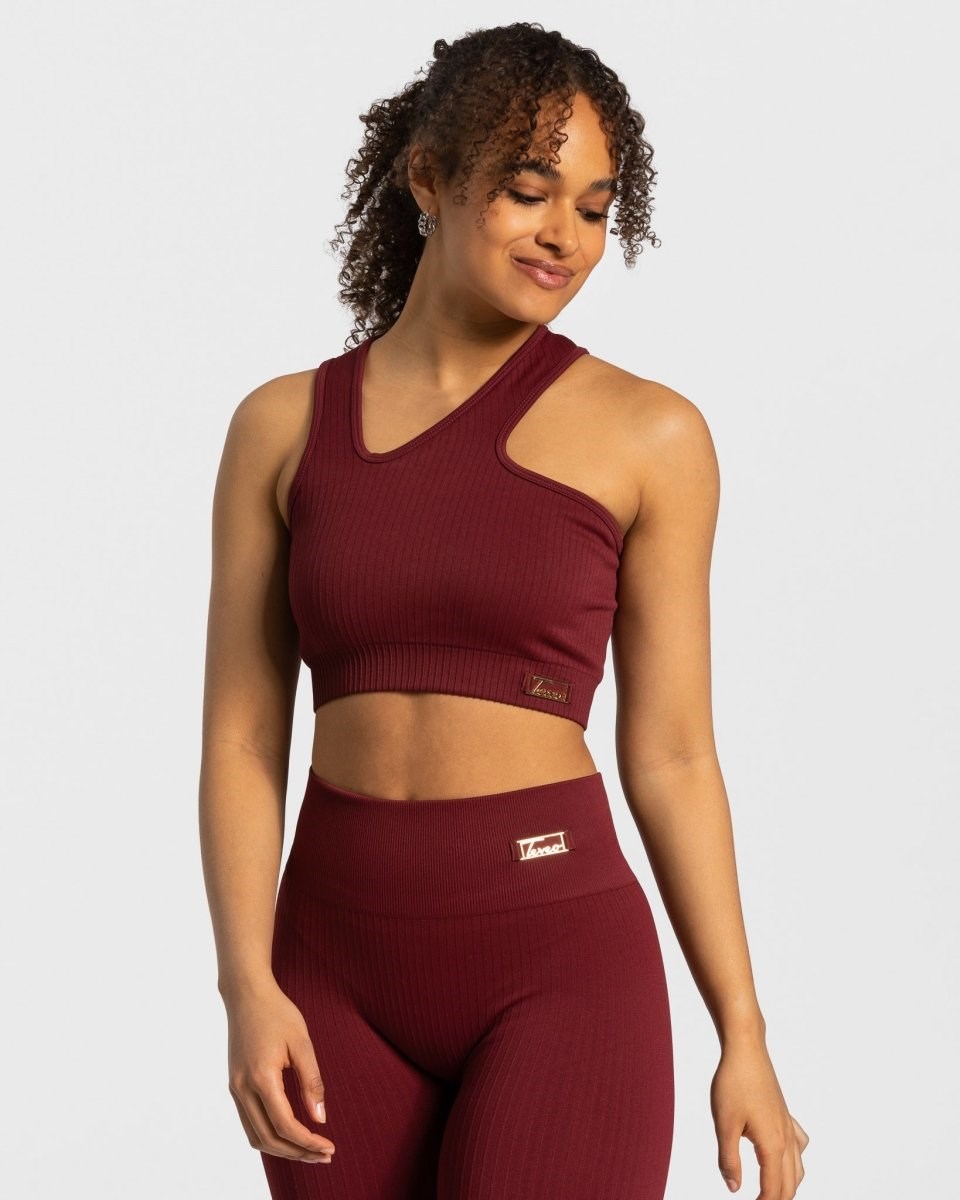 TEVEO Golden Asymmetric Top Bordeaux | 074983-DPK