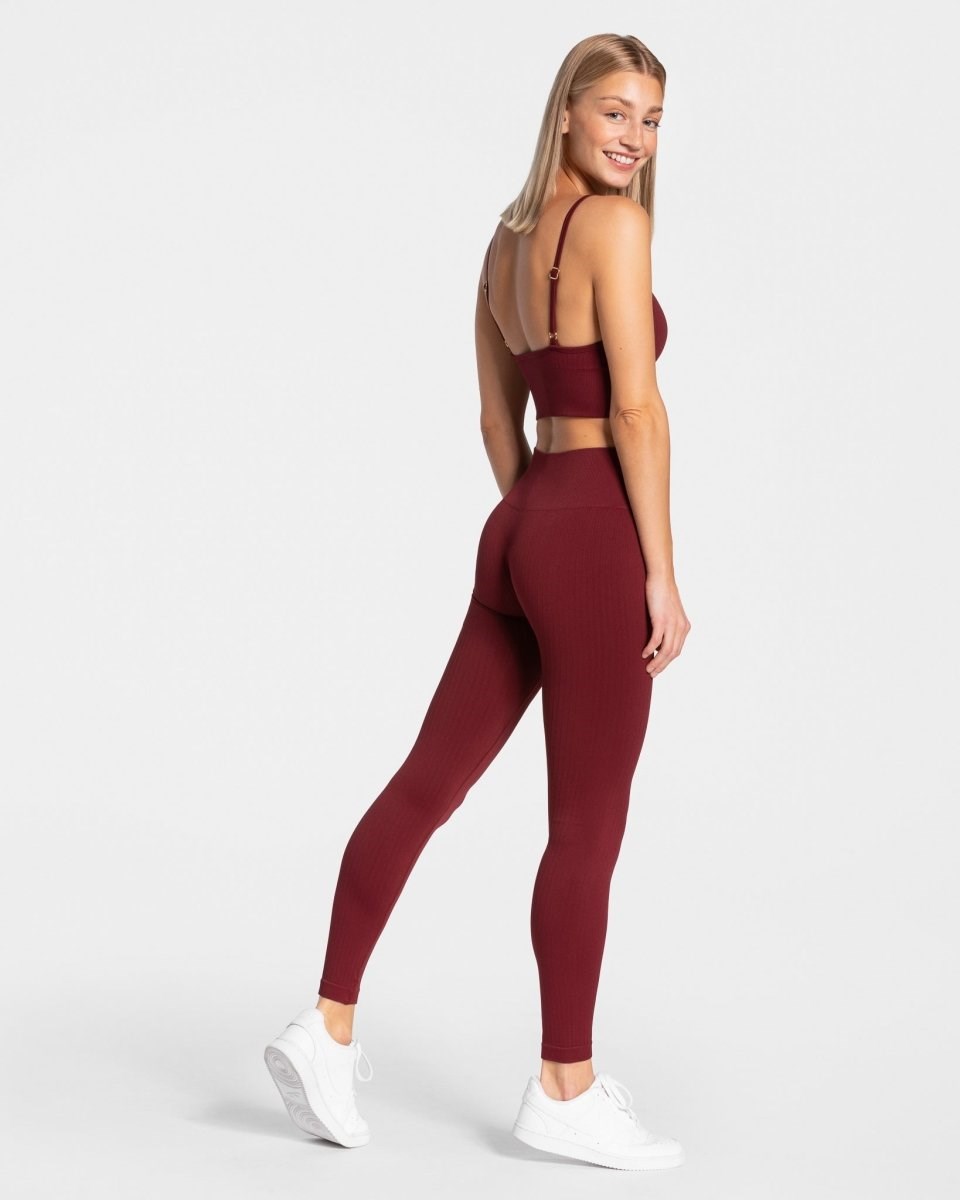 TEVEO Golden Leggings Bordeaux | 941253-IQM