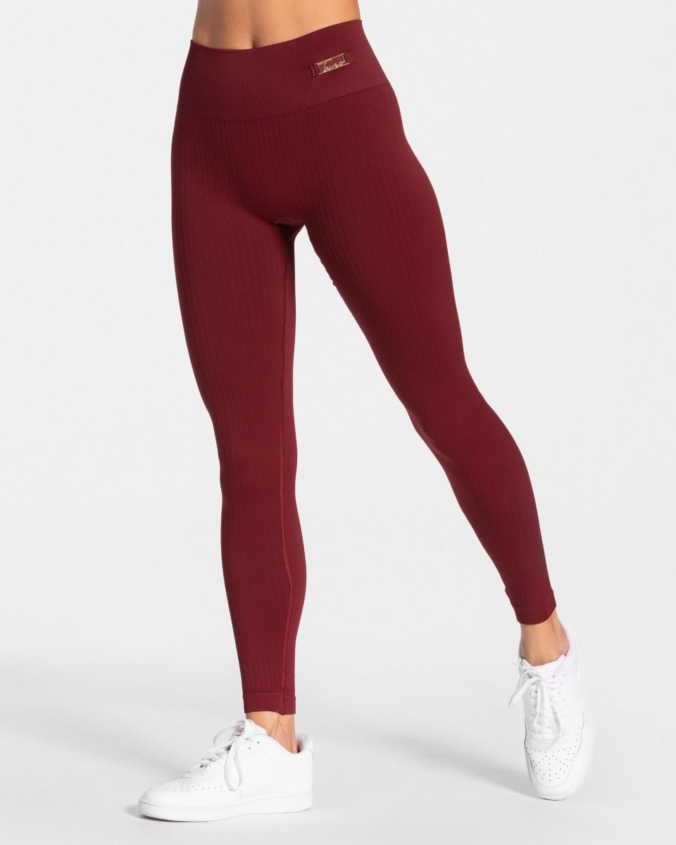 TEVEO Golden Leggings Bordeaux | 941253-IQM
