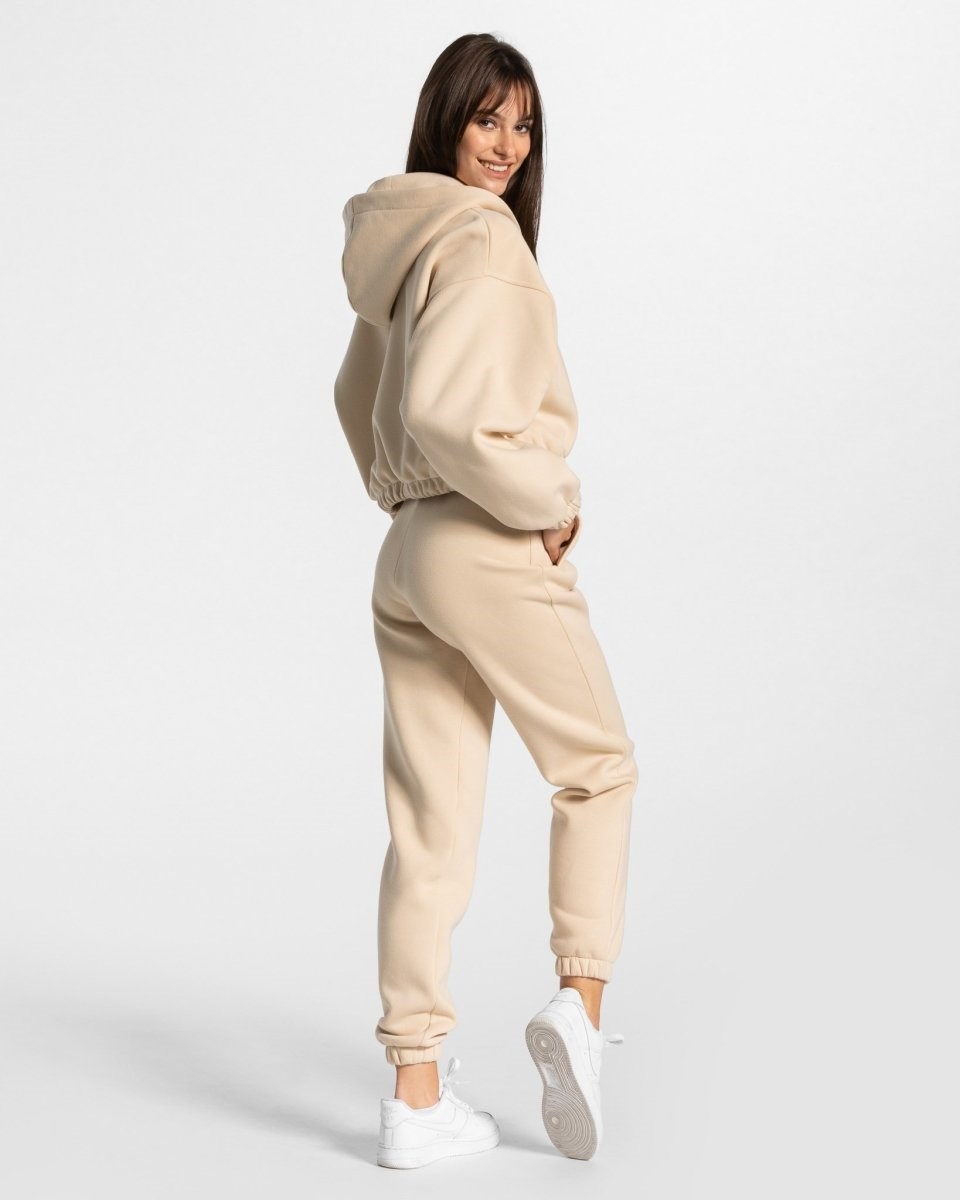 TEVEO Iconic Oversized Jogger Nude | 319402-QKF