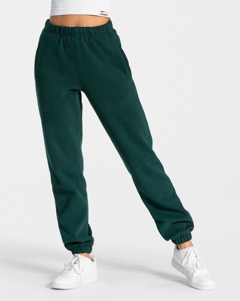 TEVEO Iconic Oversized Jogger Tmavo Zelene | 659314-SBJ