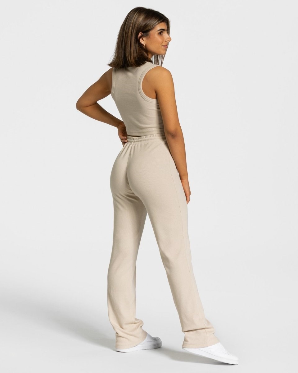 TEVEO Lounge Pants Béžové | 736059-ZJQ