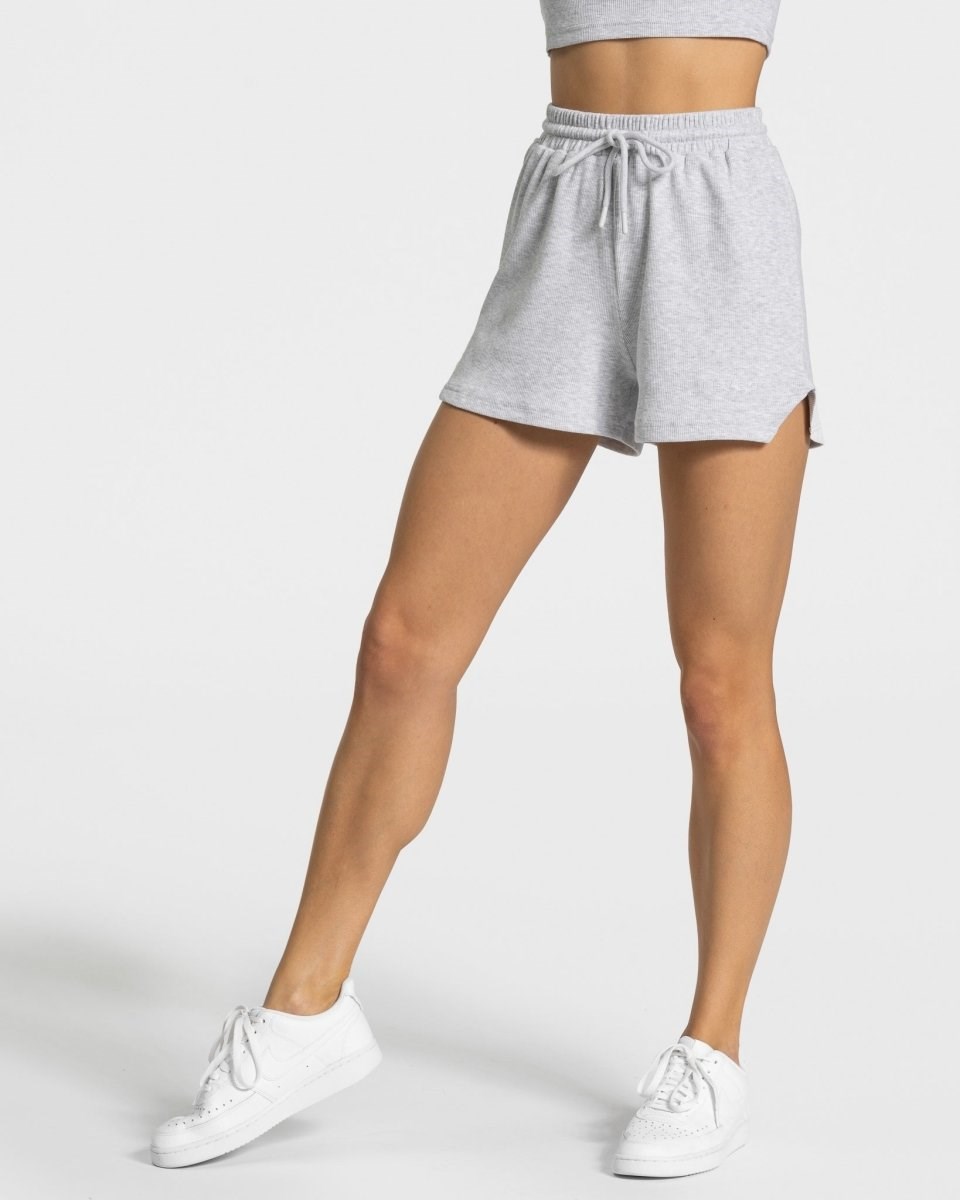 TEVEO Lounge Shorts Svetlo Siva | 509214-ARH