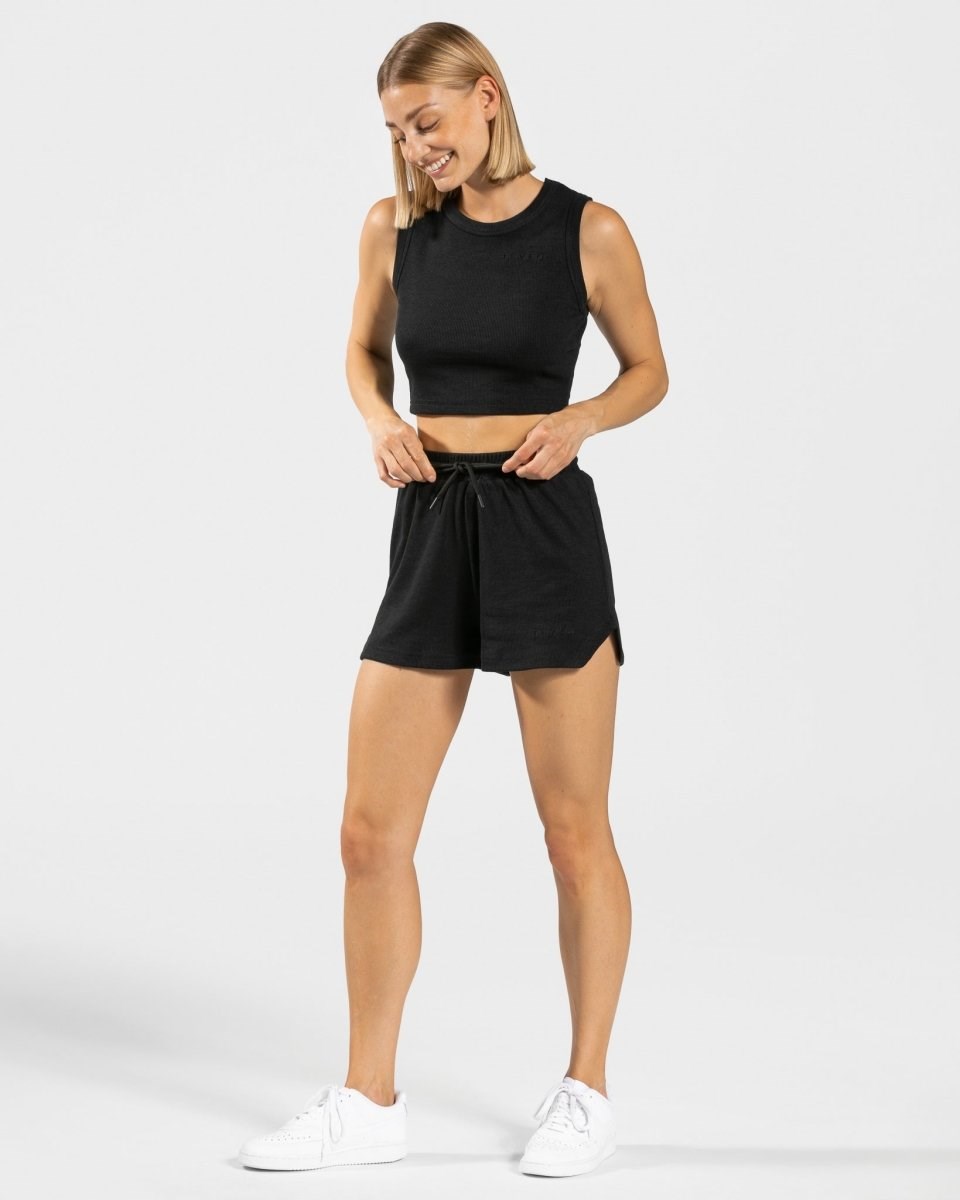 TEVEO Lounge Shorts Čierne | 032514-JLI
