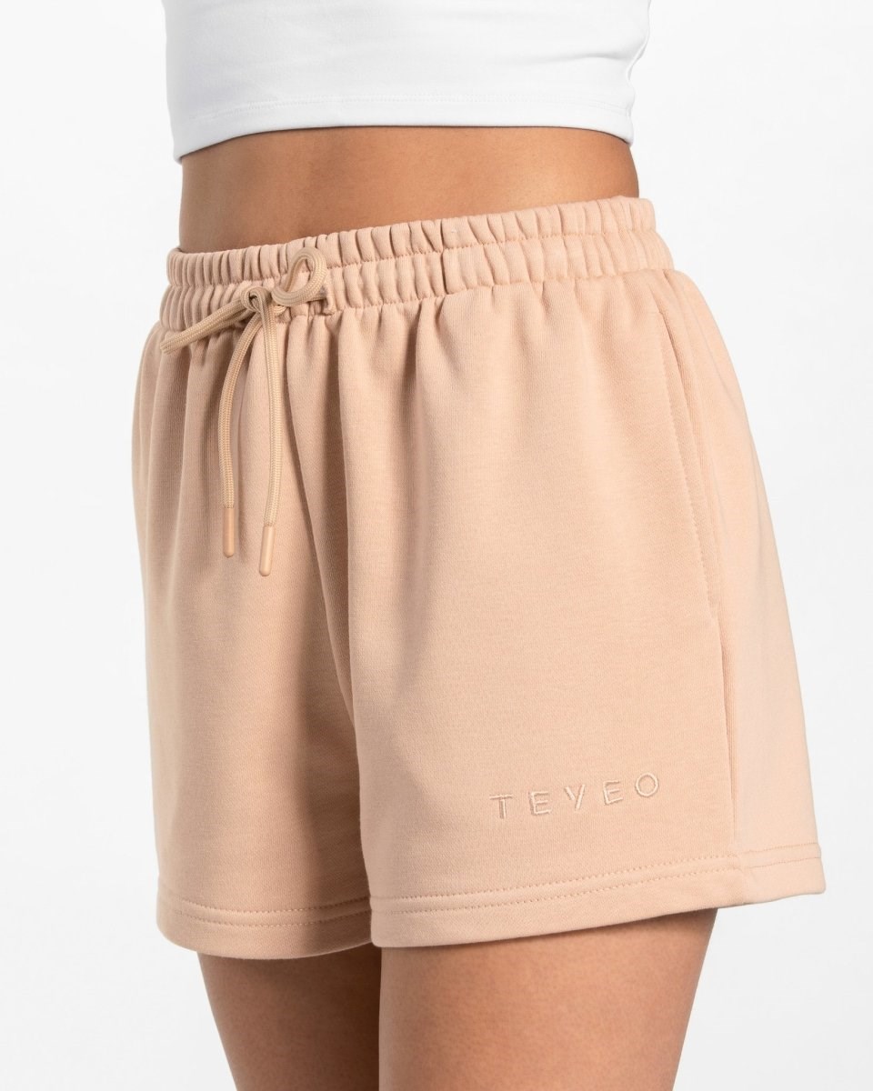 TEVEO Oversized Shorts Nude | 534270-PGW