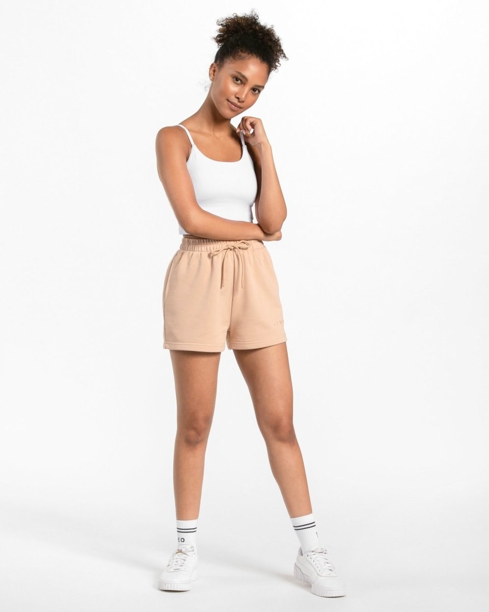 TEVEO Oversized Shorts Nude | 534270-PGW