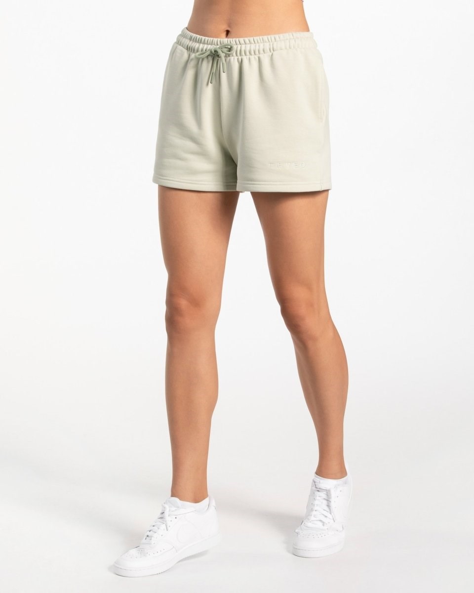 TEVEO Oversized Shorts Salbei | 524907-IKF