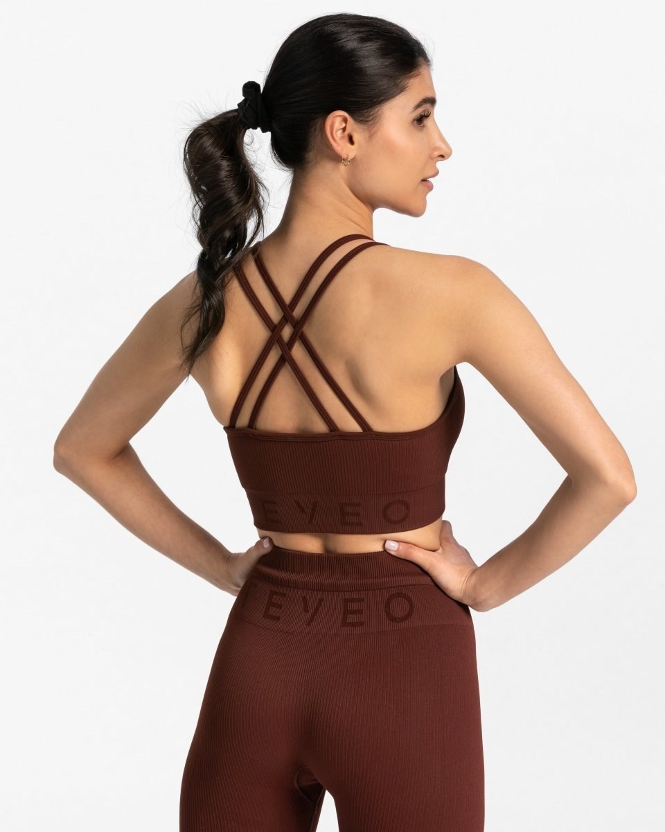 TEVEO Rebrovaný BH Mahagoni | 640923-DBI