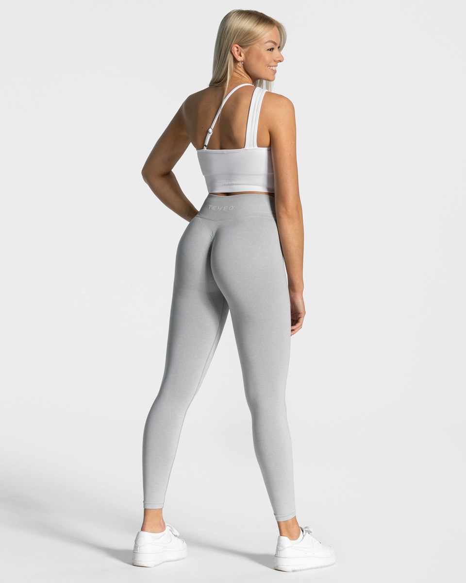 TEVEO Sassy One Shoulder Bh Biele | 381502-YXK