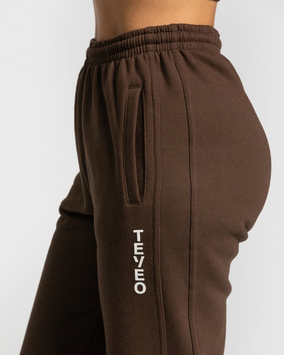 TEVEO Sassy Slit Jogger Braun | 012489-GBL