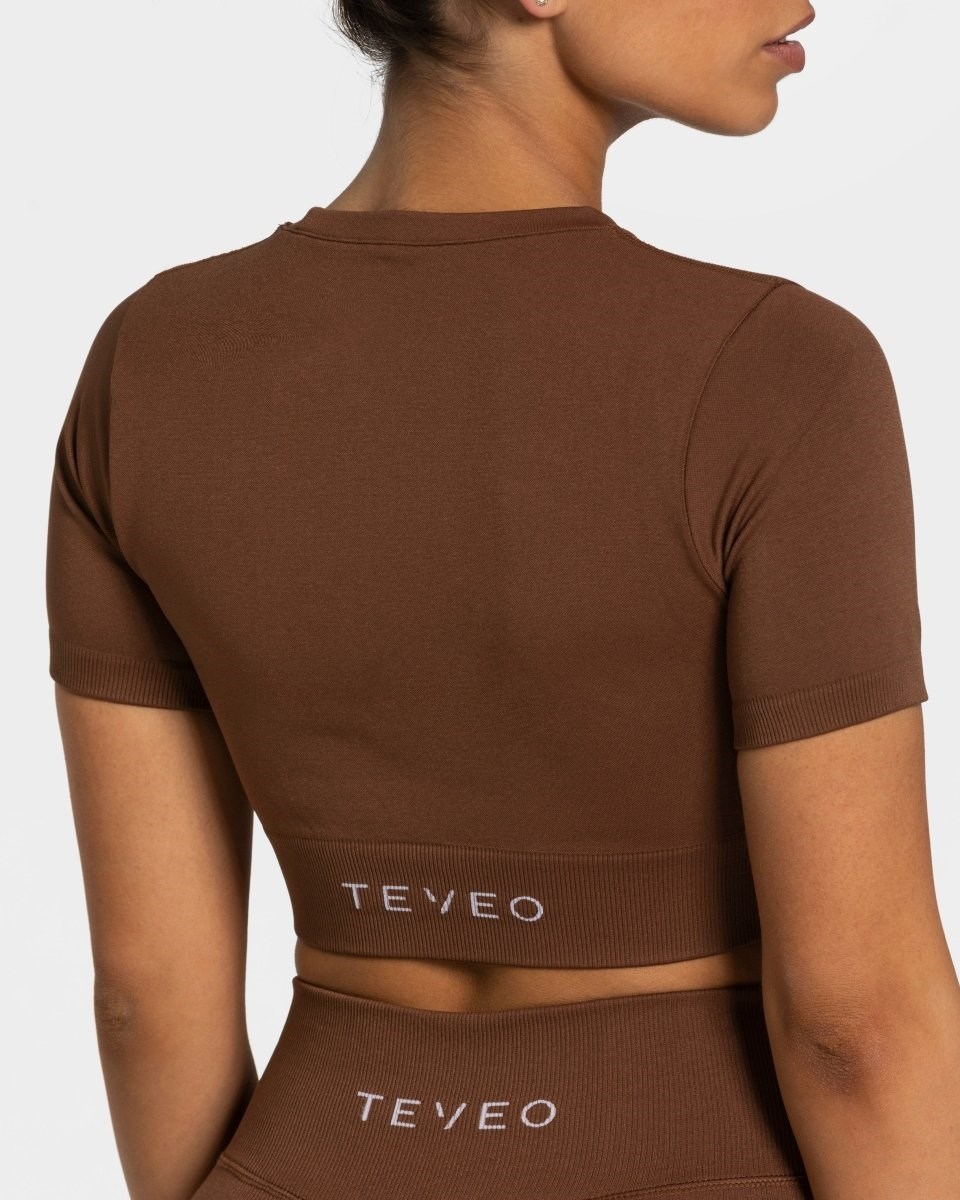 TEVEO Sensation Crop Top Karamell | 346097-FZS