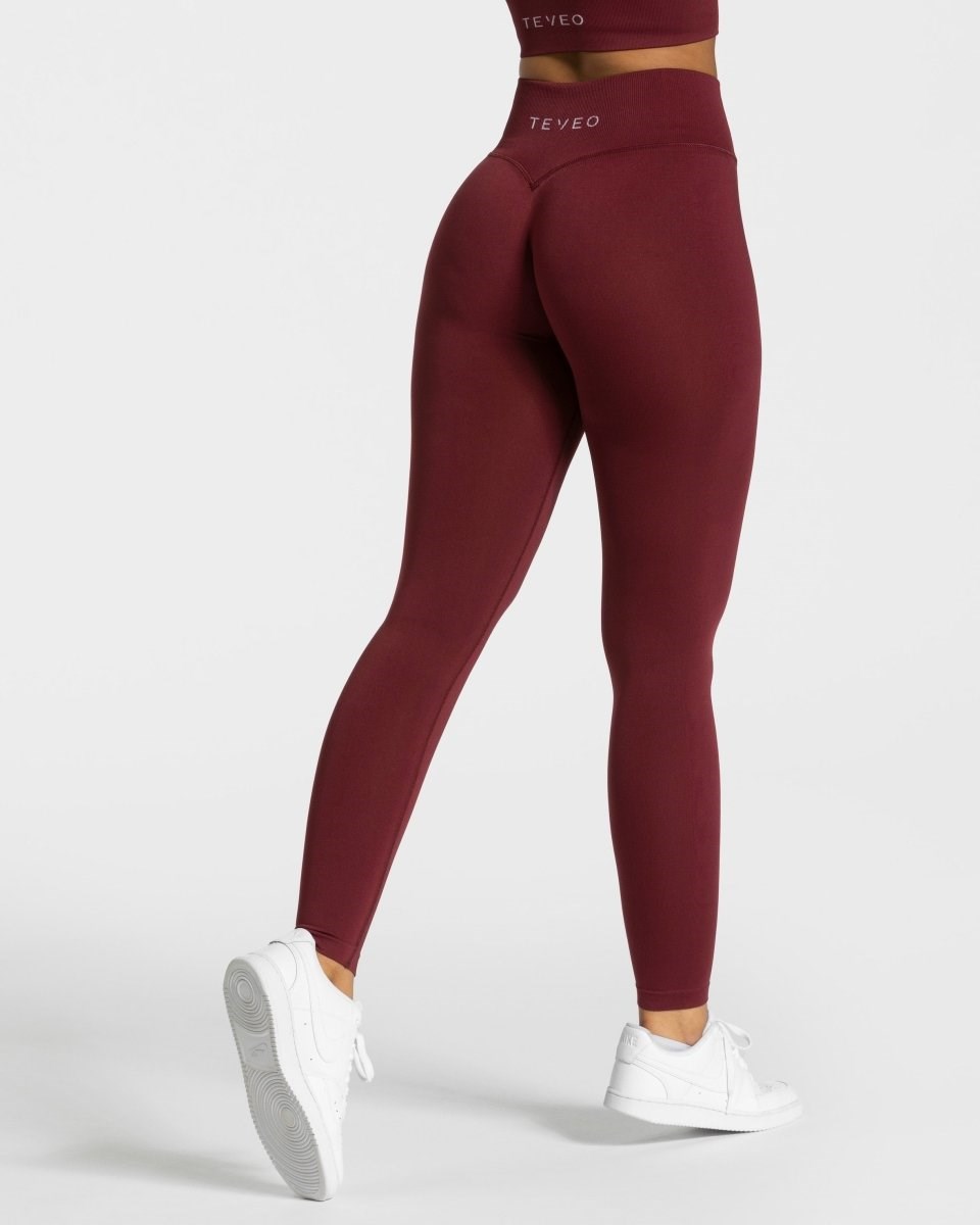 TEVEO Sensation Leggings Červené | 536907-MGN