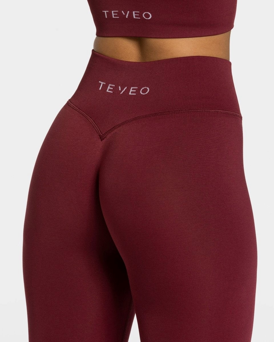 TEVEO Sensation Leggings Červené | 536907-MGN