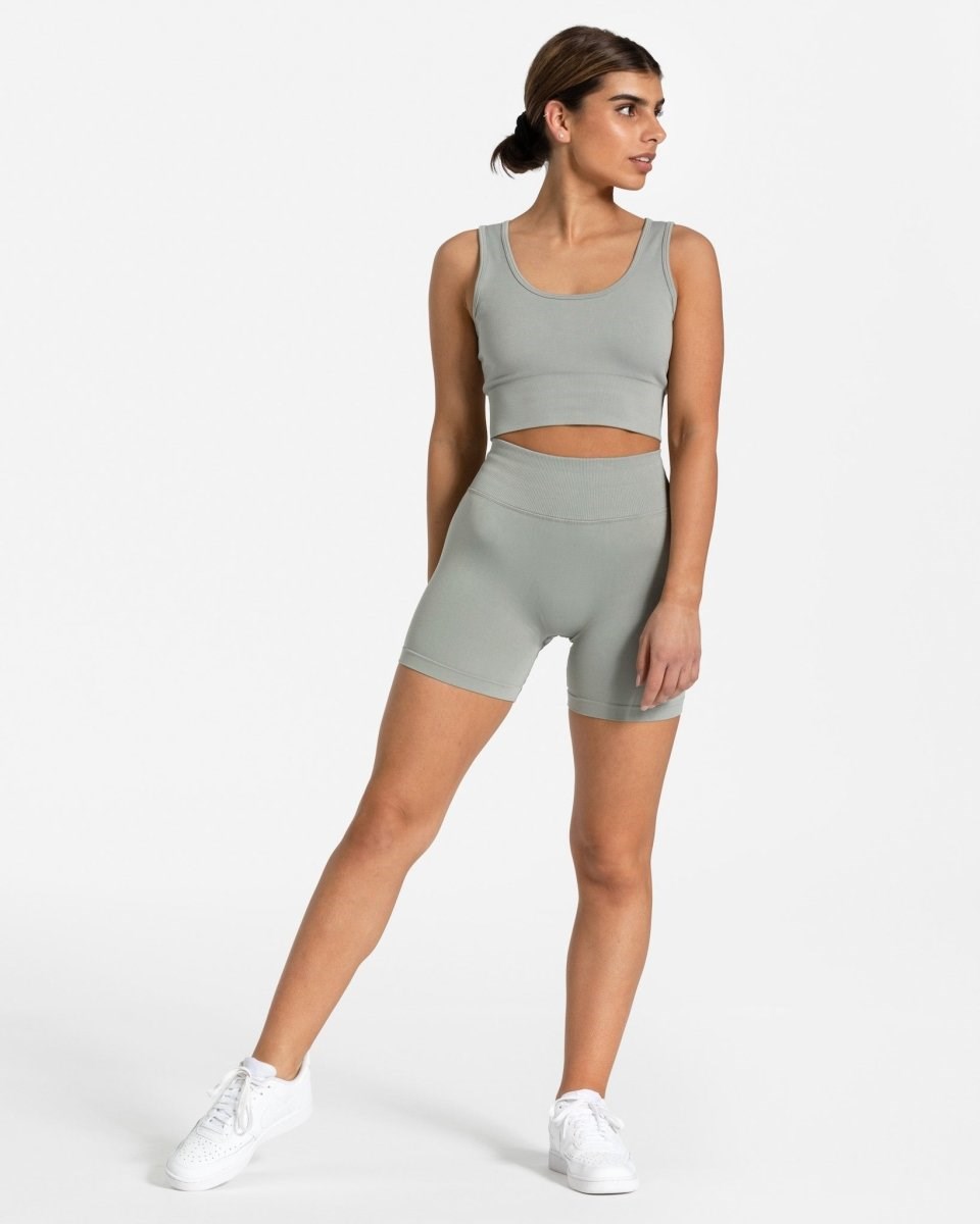 TEVEO Sensation Mini Shorts Gray | 726549-CGJ
