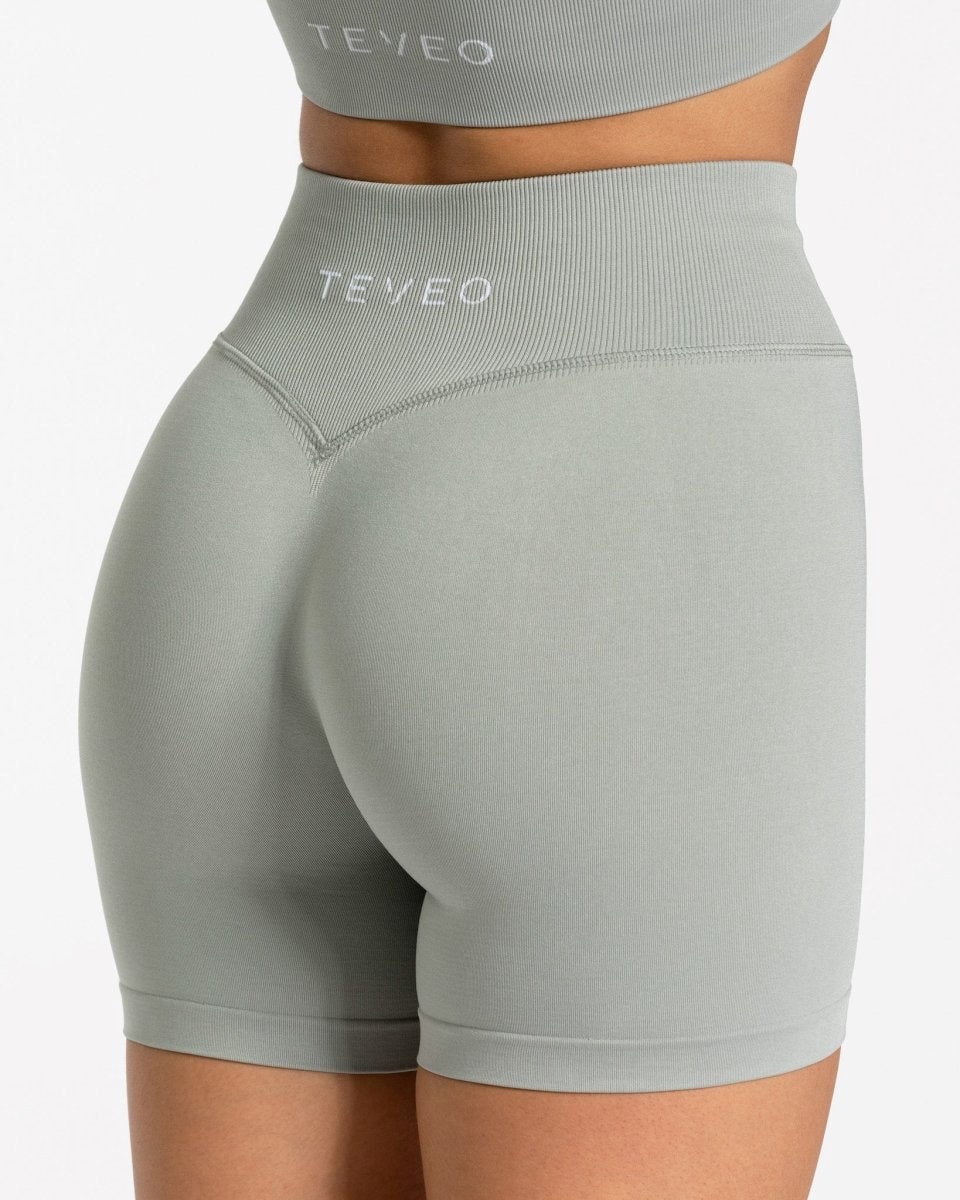 TEVEO Sensation Mini Shorts Gray | 726549-CGJ