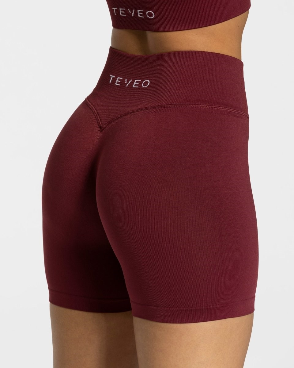 TEVEO Sensation Mini Shorts Červené | 476859-DOJ