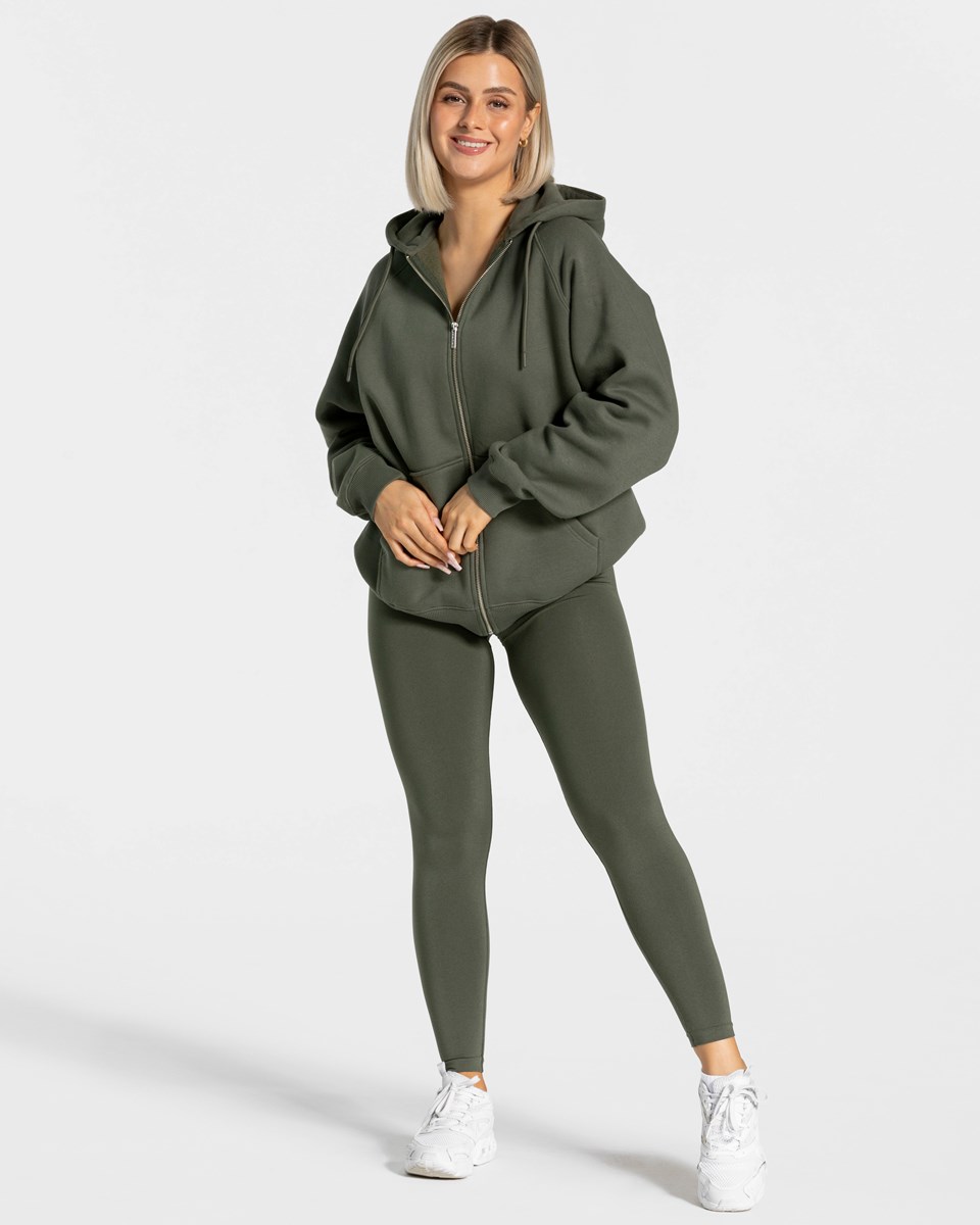 TEVEO Statement Oversized Jackets Hnedožltý | 142037-FGW