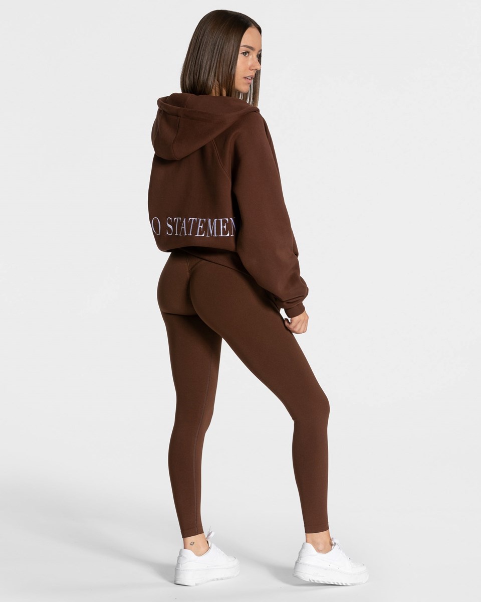 TEVEO Statement Oversized Jackets Kaffee | 491367-AYH