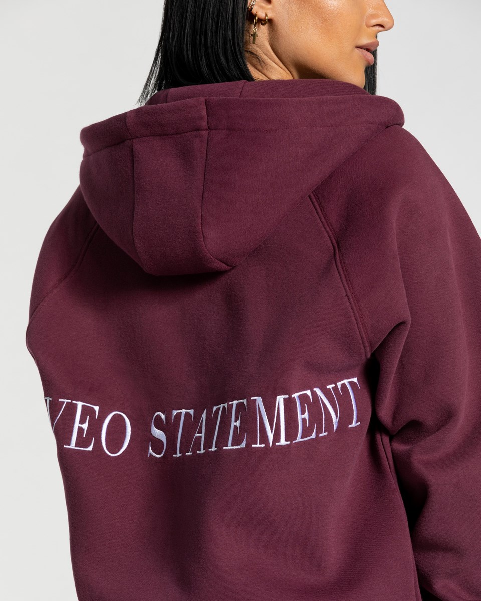 TEVEO Statement Oversized Jackets Pflaume | 926358-IAH
