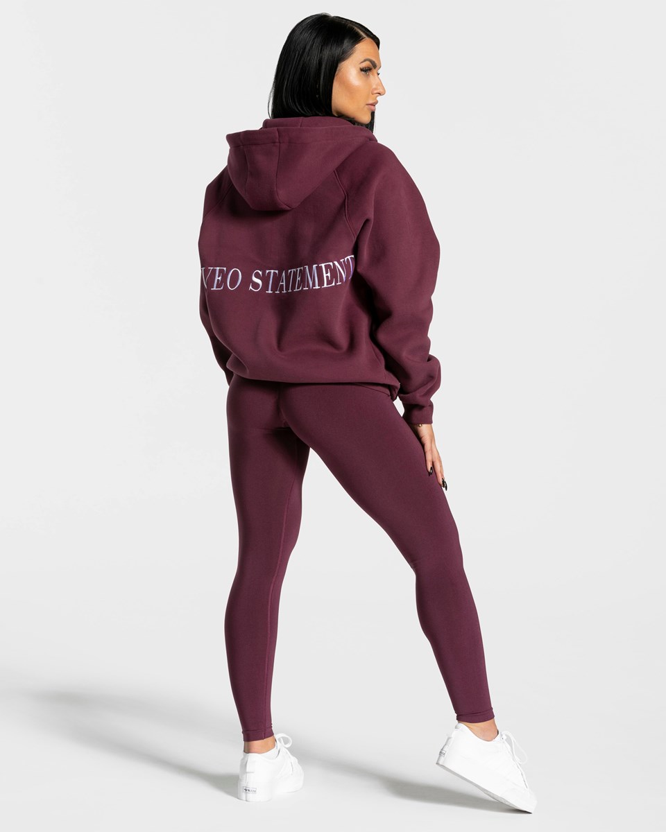 TEVEO Statement Oversized Jackets Pflaume | 926358-IAH