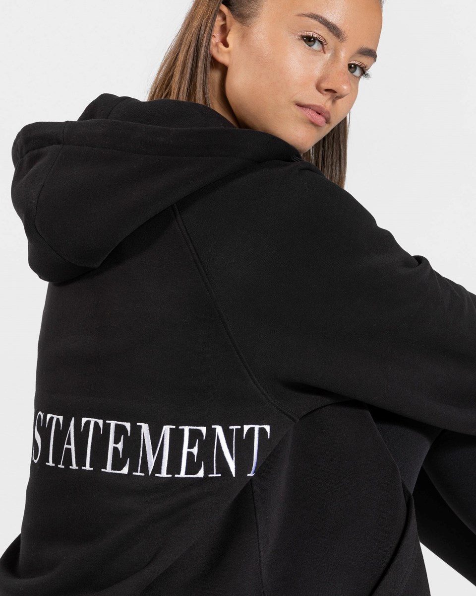 TEVEO Statement Oversized Jackets Čierne | 547318-VQH