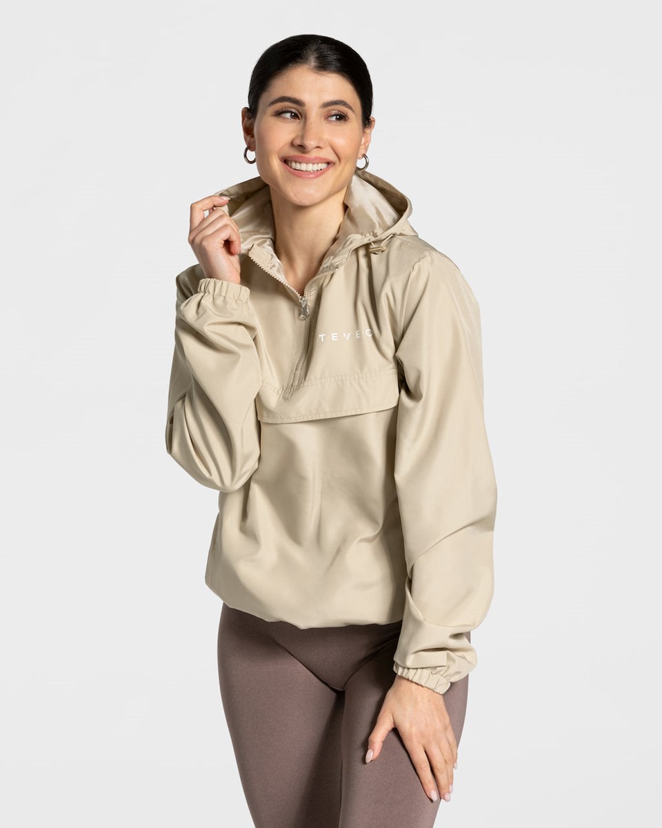 TEVEO Statement Windbreaker Sand | 245963-GSH