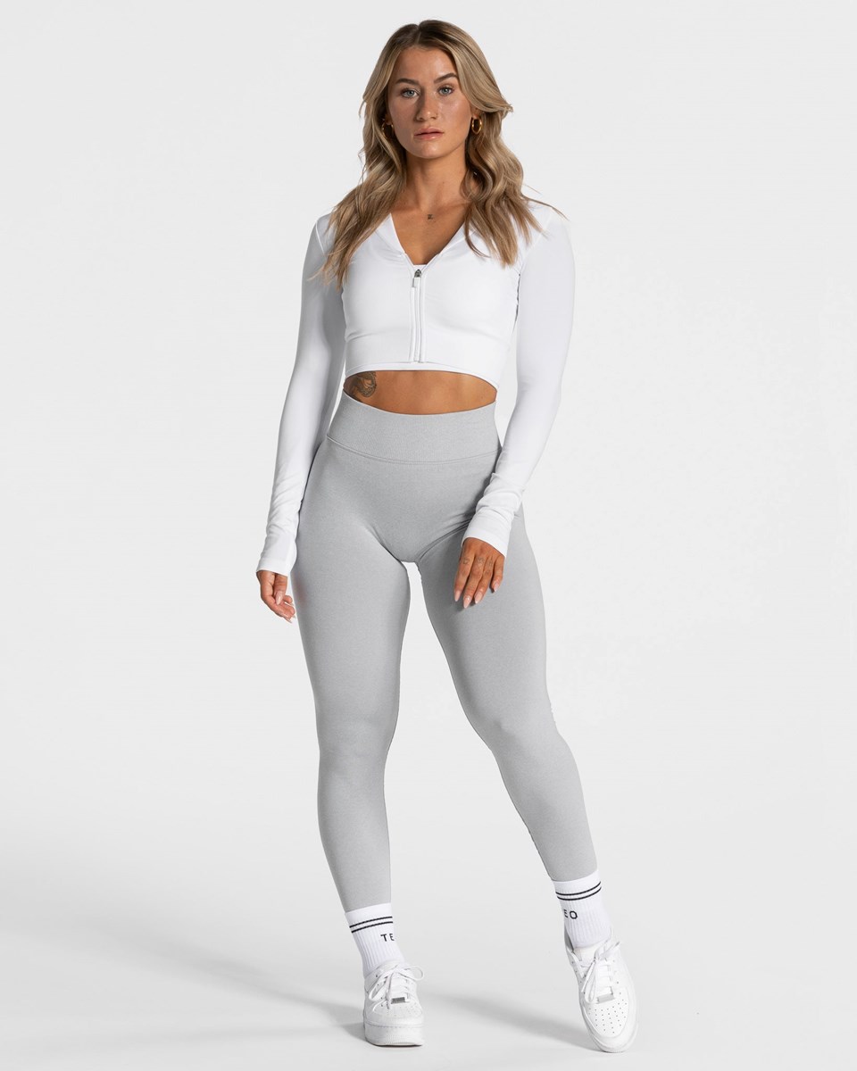 TEVEO Statement Zip Jackets Biele | 203986-KAT