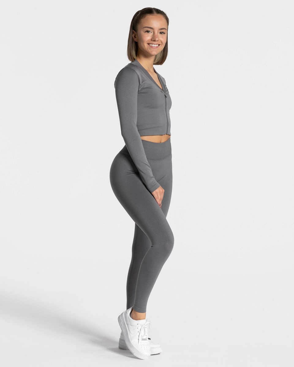 TEVEO Statement Zip Jackets Graphit | 684971-KES