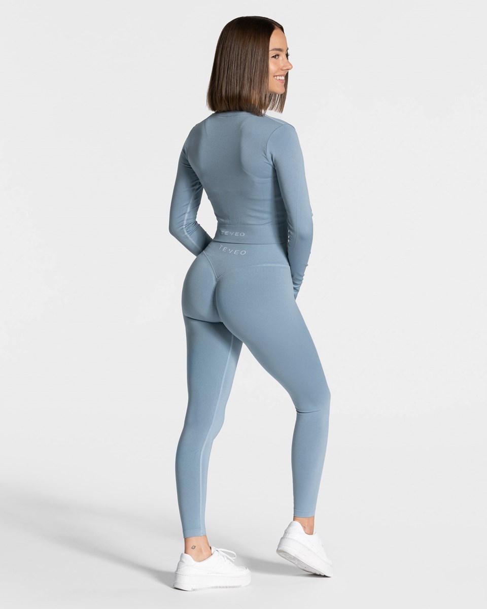 TEVEO Statement Zip Jackets Modre | 057436-LRC