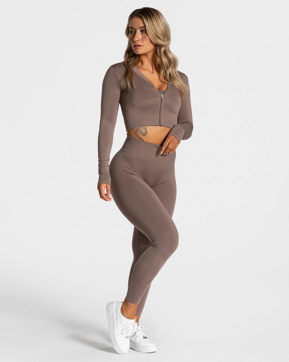 TEVEO Statement Zip Jackets Mokka | 512064-OAZ