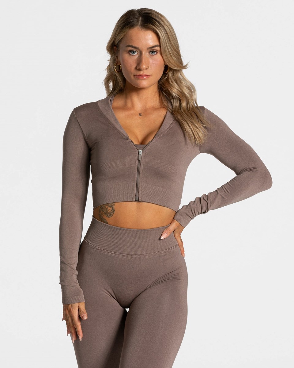 TEVEO Statement Zip Jackets Mokka | 512064-OAZ