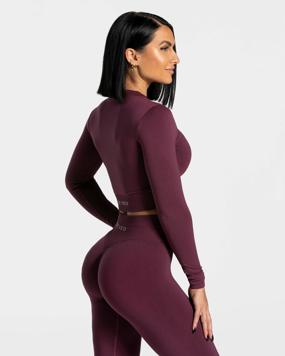 TEVEO Statement Zip Jackets Pflaume | 531270-SHV