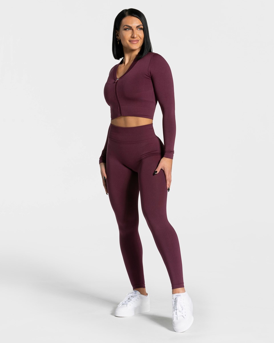 TEVEO Statement Zip Jackets Pflaume | 531270-SHV