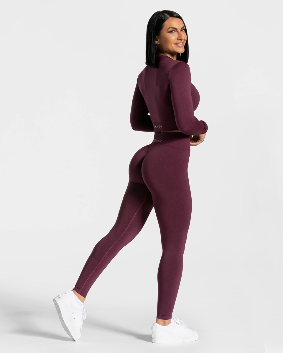 TEVEO Statement Zip Jackets Pflaume | 531270-SHV