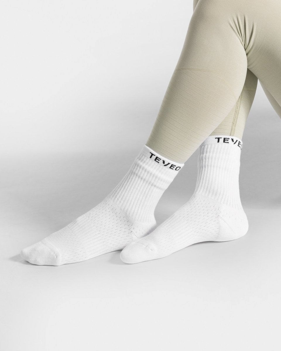 TEVEO TEVEO Air Socken (2er) Biele | 604579-FOB