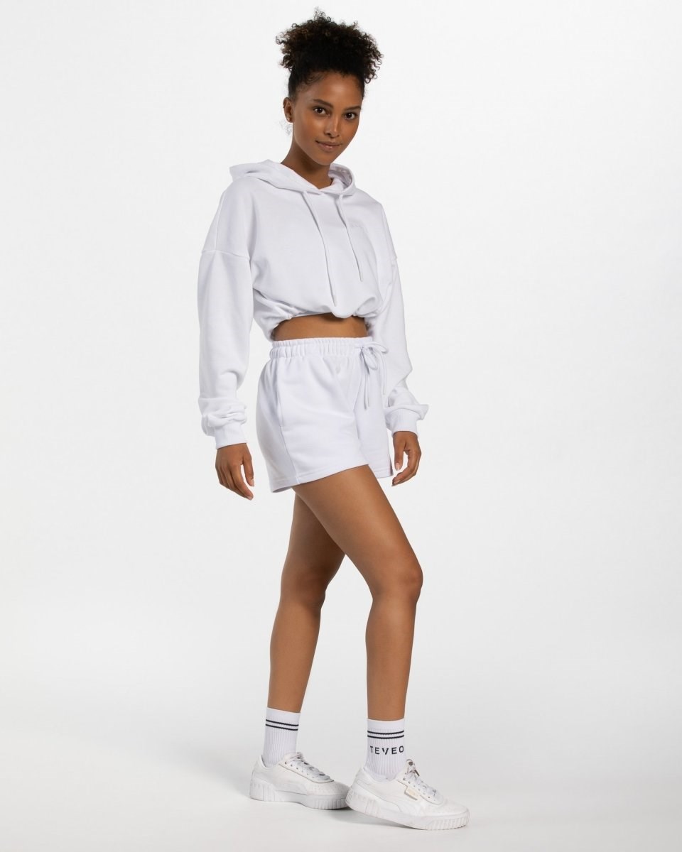 TEVEO TEVEO Crew Socken (2er) Biele | 023197-GMQ