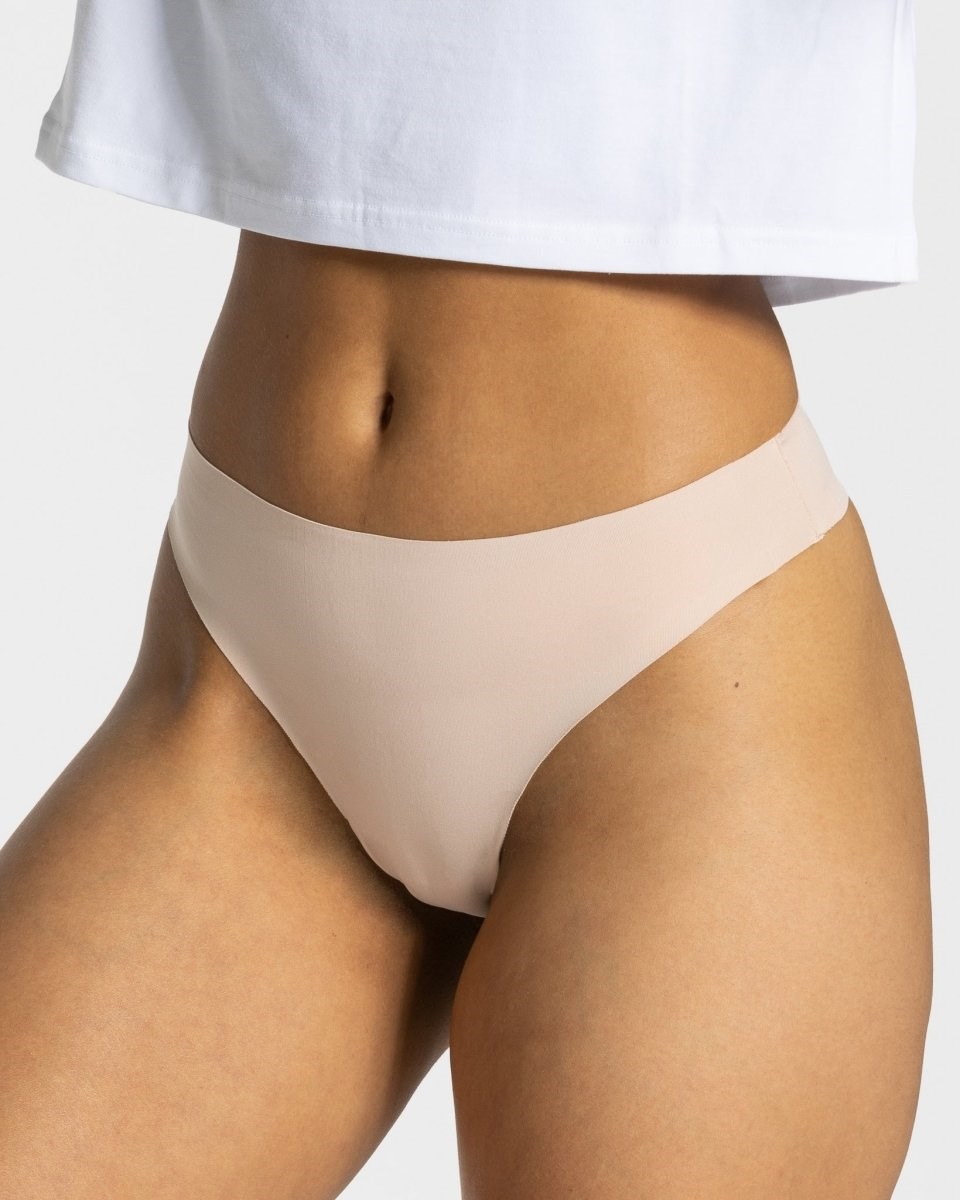 TEVEO TEVEO Seamless Tanga (2er) Nude | 613450-IKH