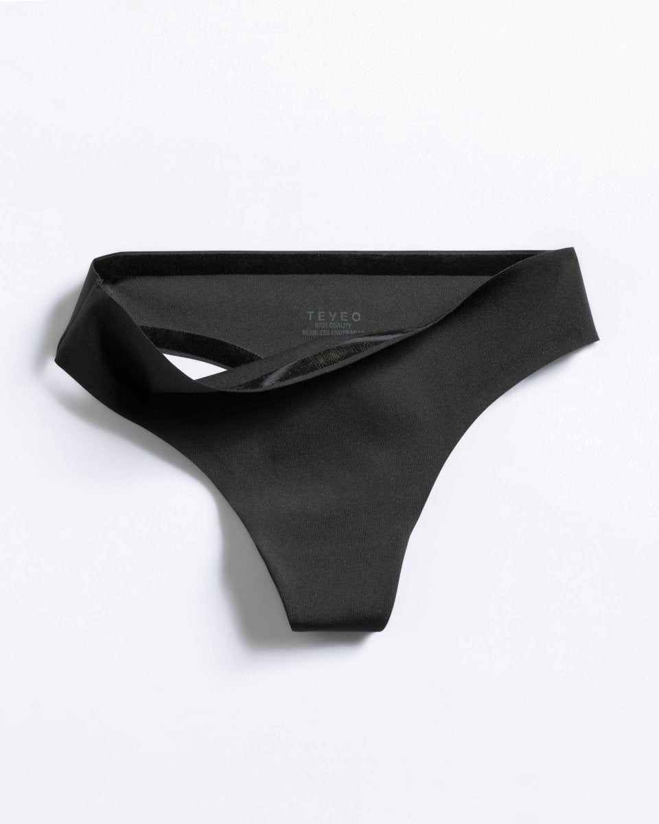 TEVEO TEVEO Seamless Tanga (2er) Čierne | 156304-MUI