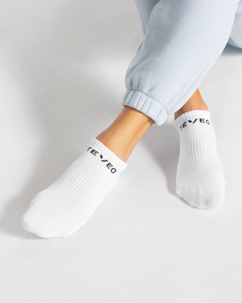 TEVEO TEVEO Športové Socken (2er) Biele | 245309-IGV