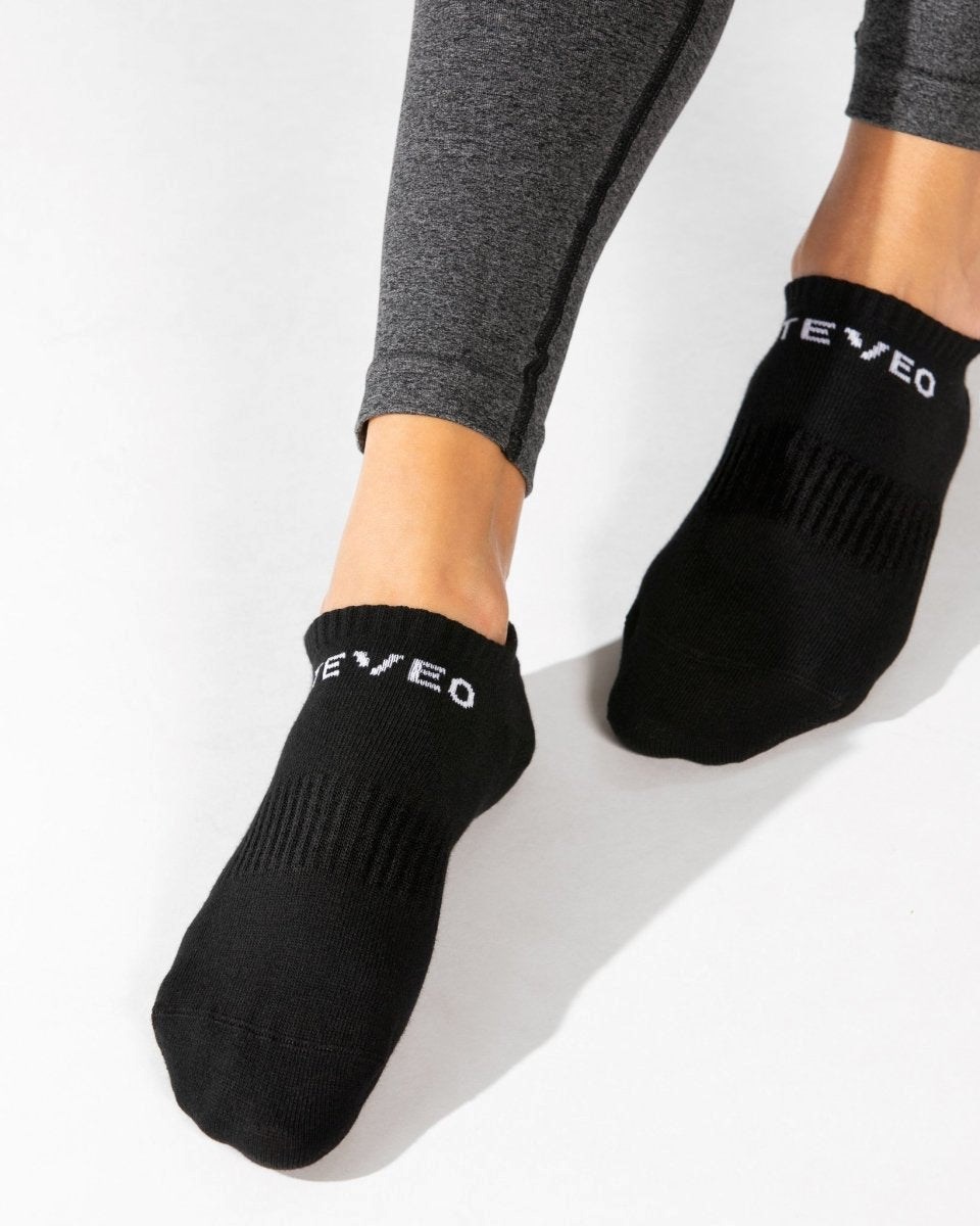 TEVEO TEVEO Športové Socken (2er) Čierne | 139720-RGN