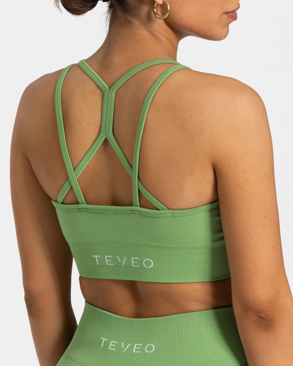 TEVEO Timeless Scrunch Bh Olivovo Zelená | 348956-PWZ