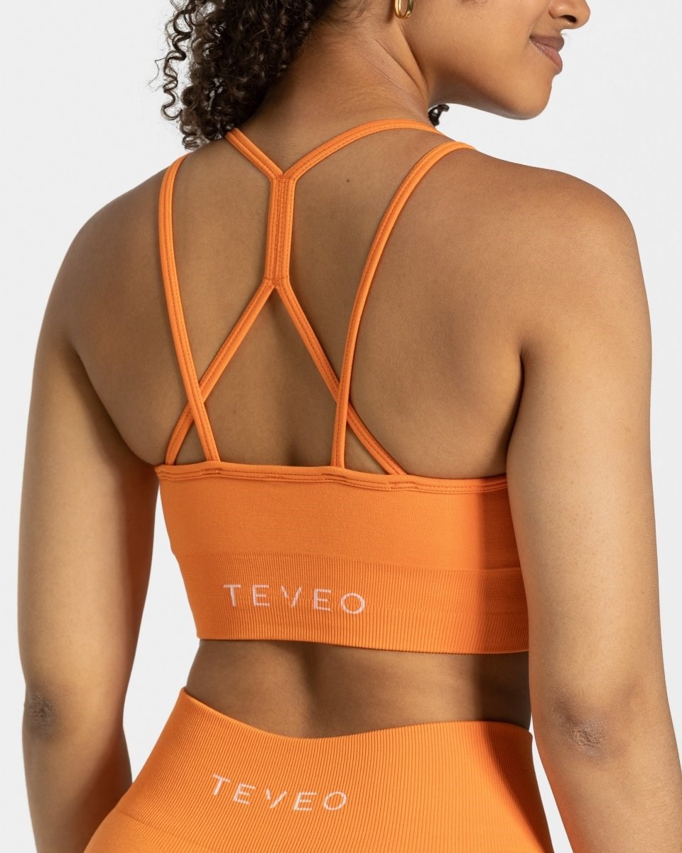 TEVEO Timeless Scrunch Bh Oranžové | 504869-QYZ