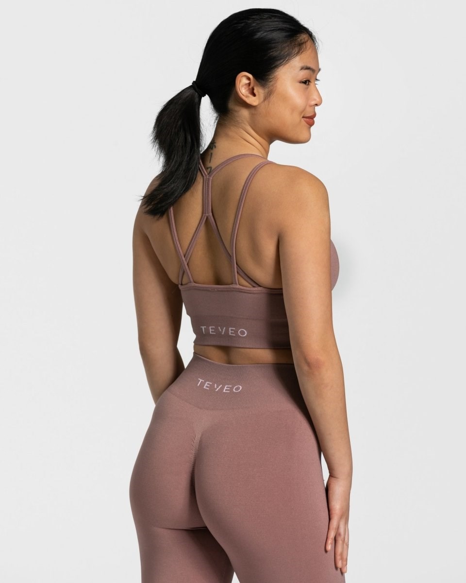 TEVEO Timeless Scrunch Bh Ruzove | 436579-QKT