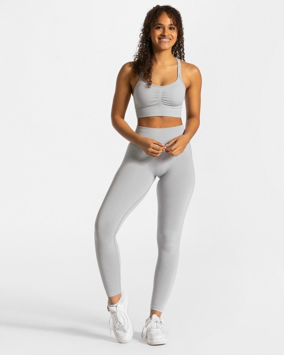 TEVEO Timeless Scrunch Bh Svetlo Siva | 164827-KDL