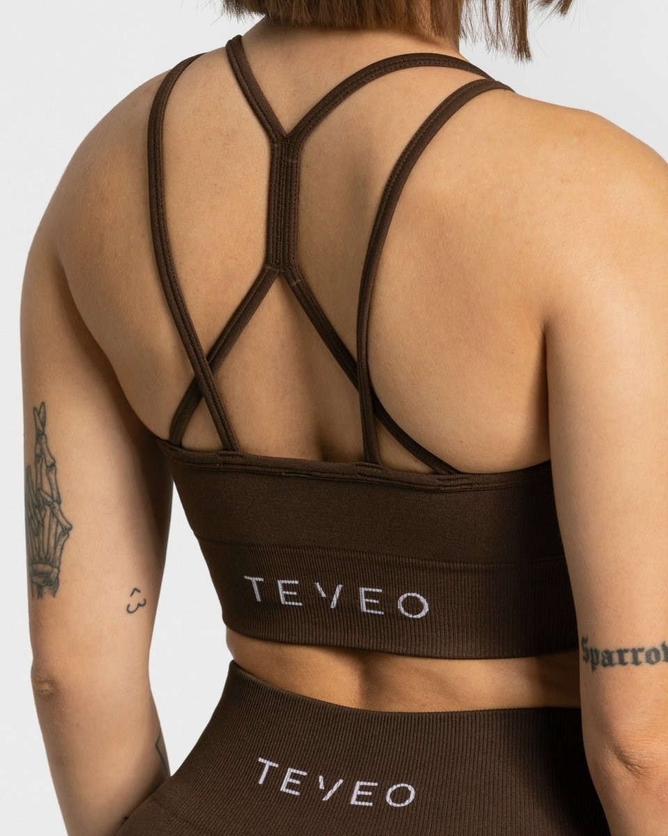 TEVEO Timeless Scrunch Bh Tmavo Hnede | 395204-BJC