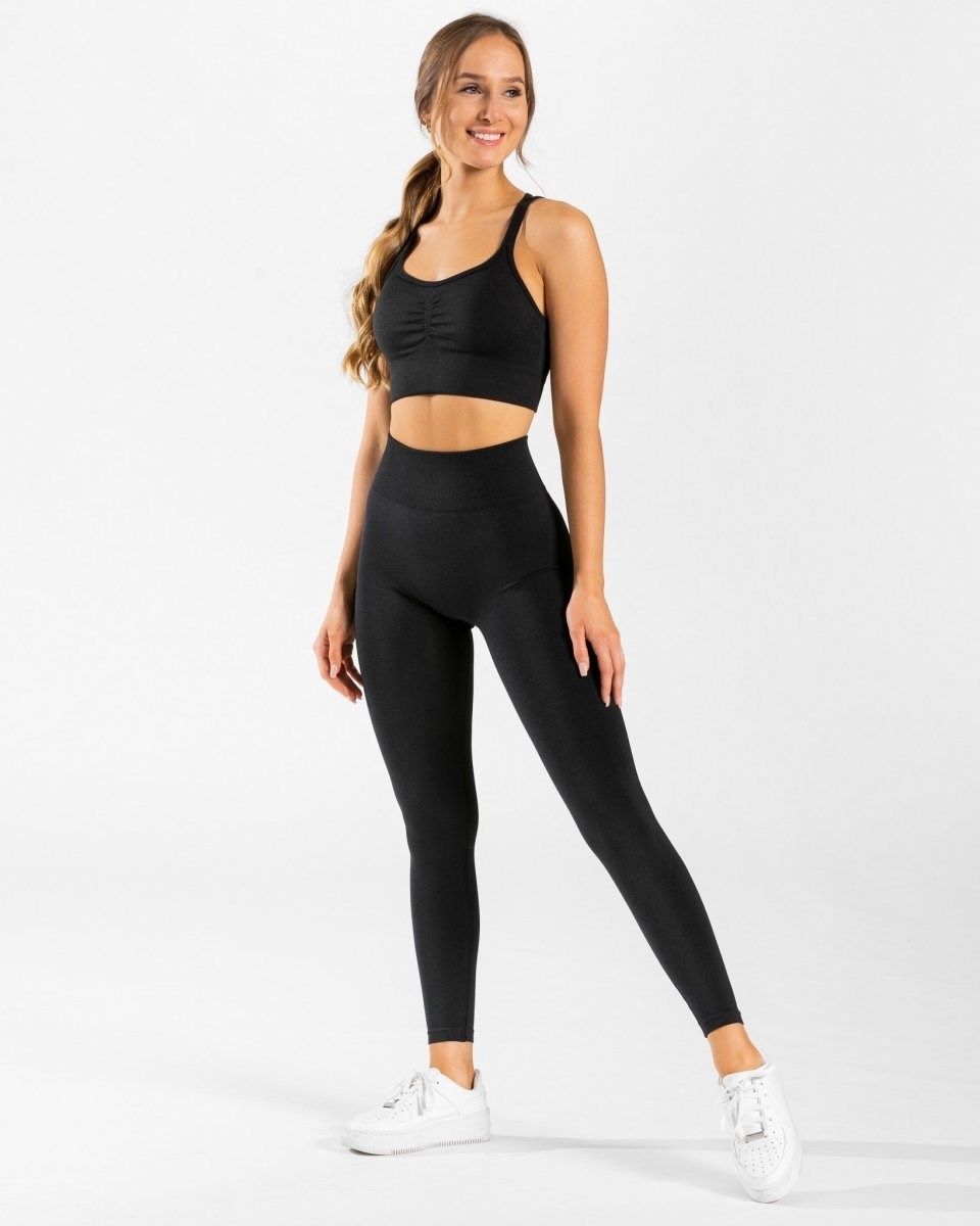 TEVEO Timeless Scrunch Bh Čierne | 401659-GBM